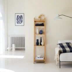 Bahya - Bibliothèque En Teck Massif