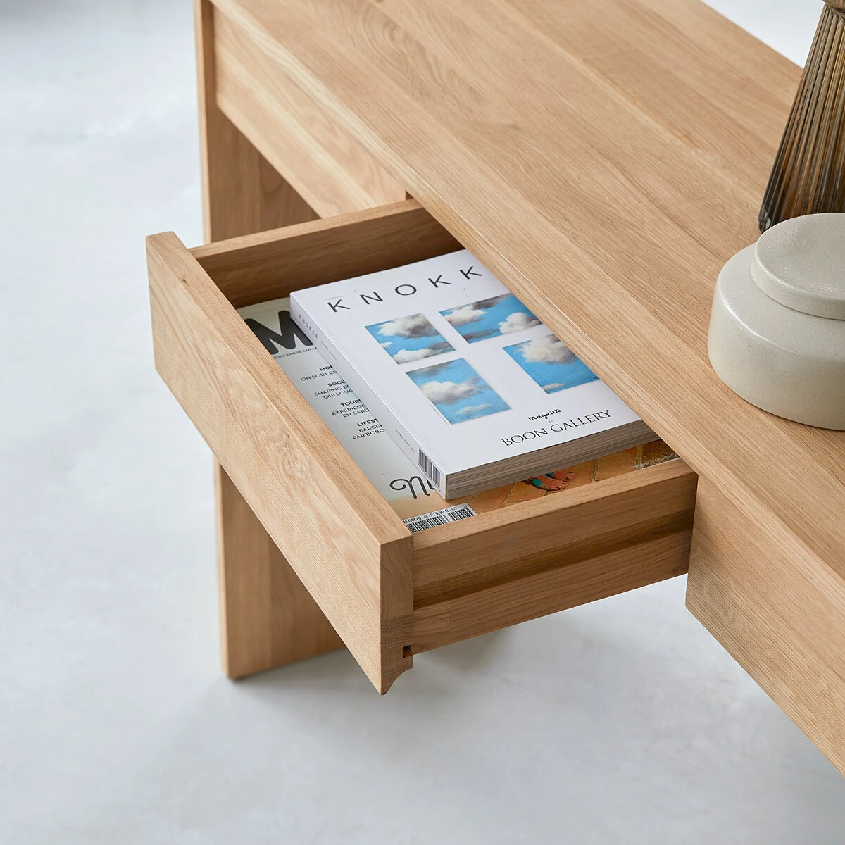 Eden - Console En Chêne Massif – Image 2