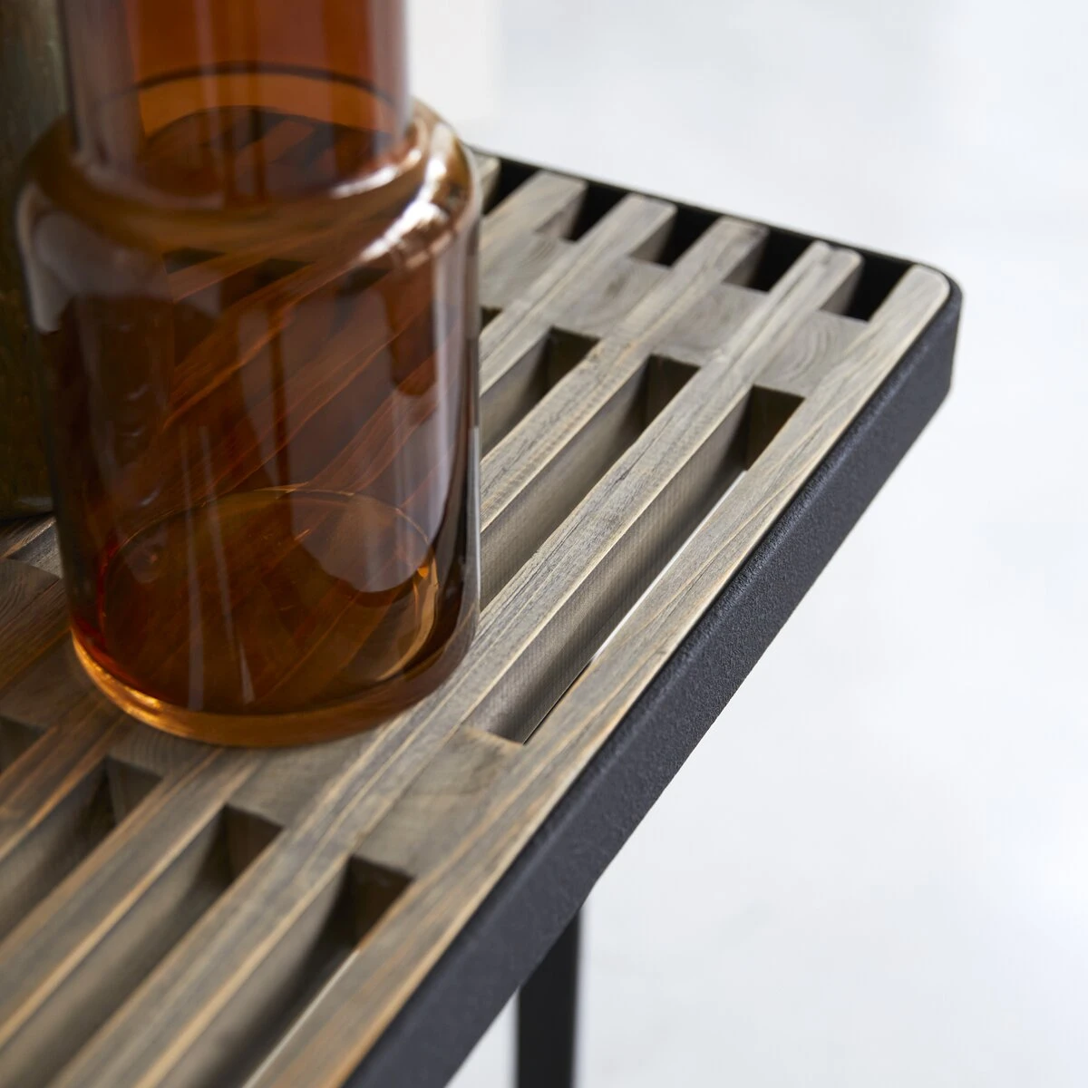 Ani - Console En Pin Massif Et Métal – Image 6