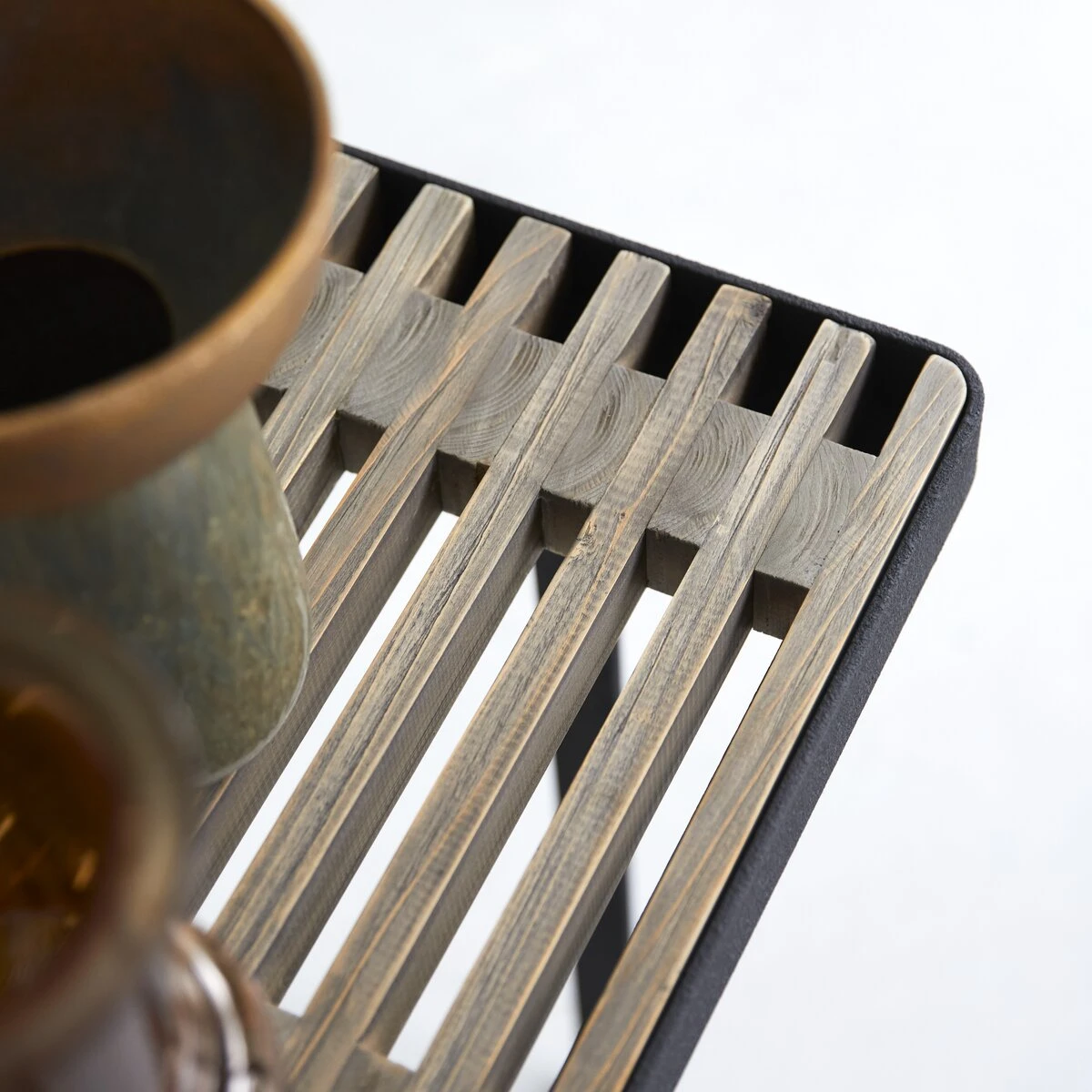 Ani - Console En Pin Massif Et Métal – Image 7