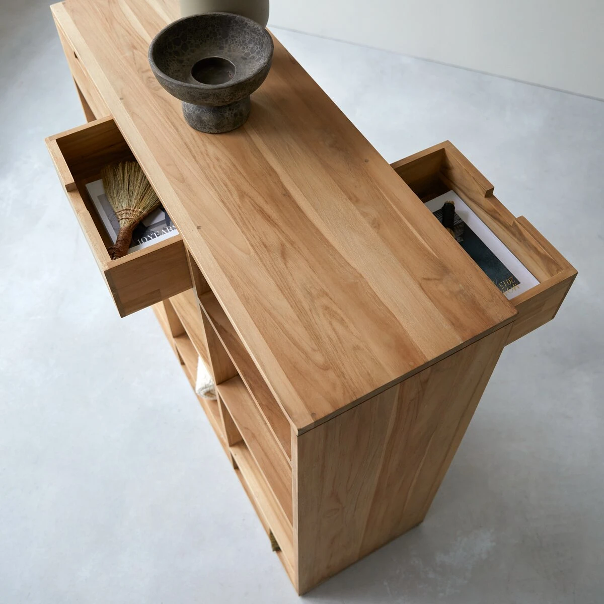 Miho - Console En Teck Massif – Image 3