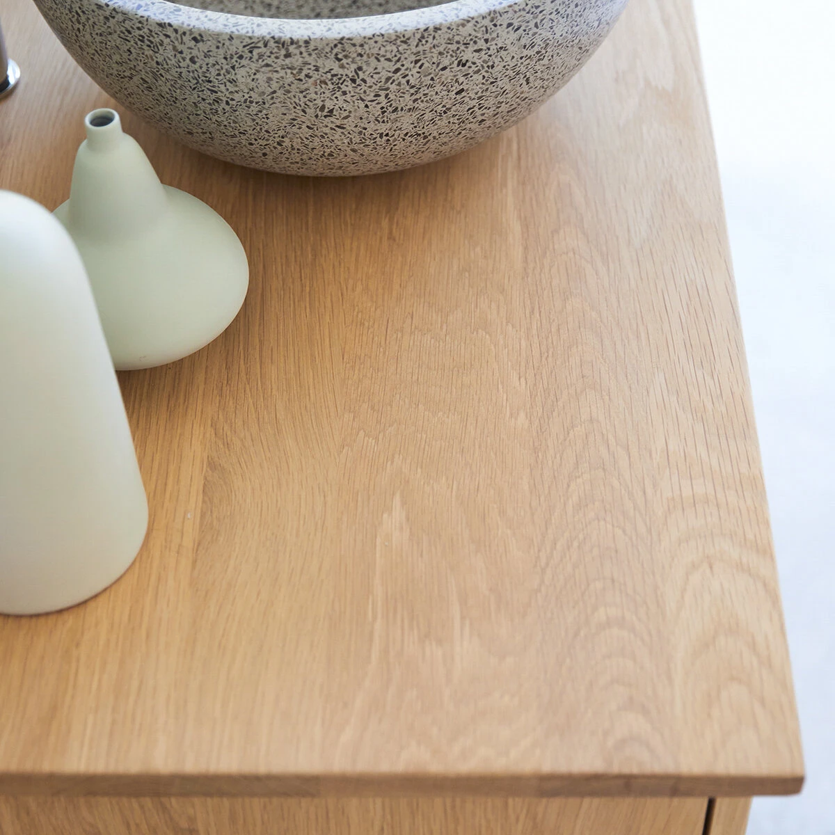 Soho - Meuble Sous Vasque En ChĂȘne Massif 165 Cm â Image 3