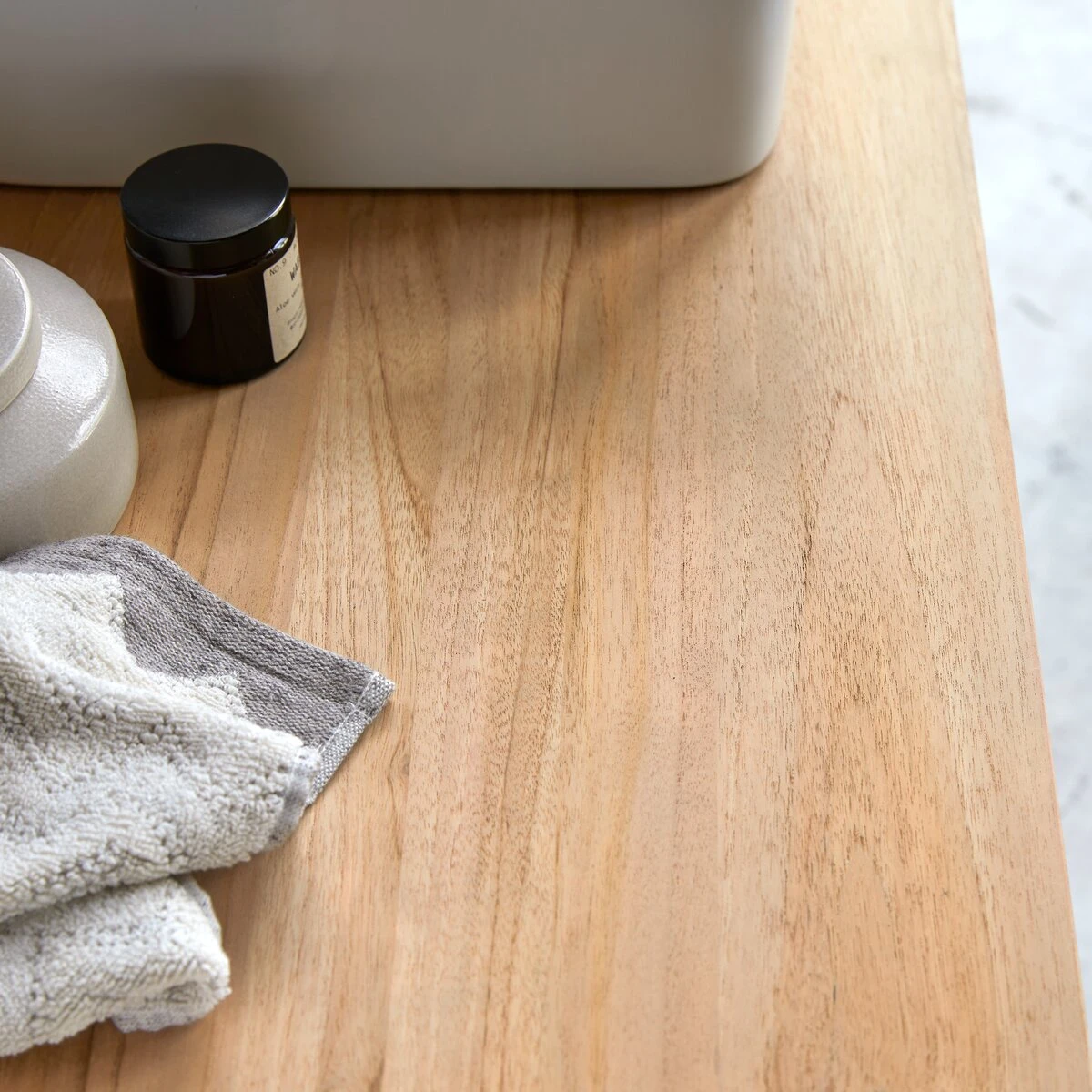 Coline - Meuble Sous Vasque En Teck Massif 145 Cm – Image 3