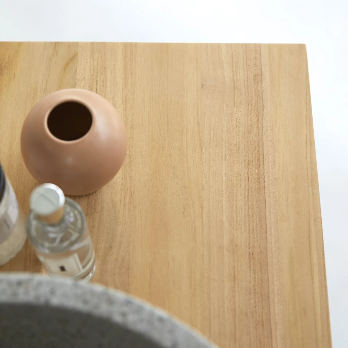 Jill - Meuble Sous Vasque En Teck Massif 80 Cm – Image 3