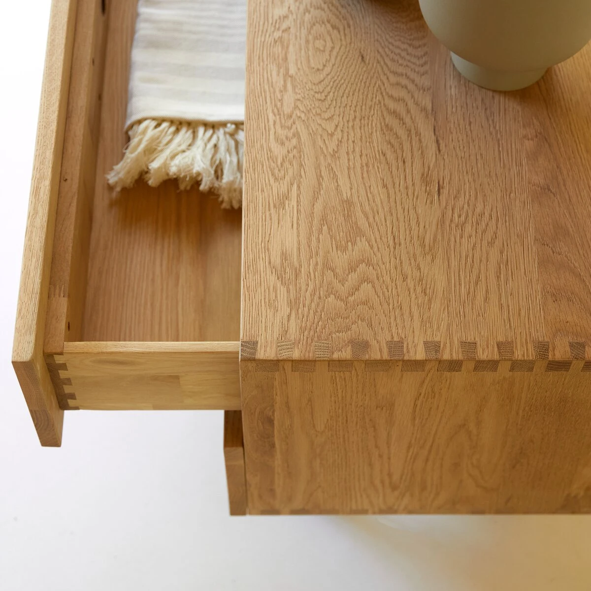 Jeanne - Meuble TV En ChĂȘne Massif 200 Cm â Image 4