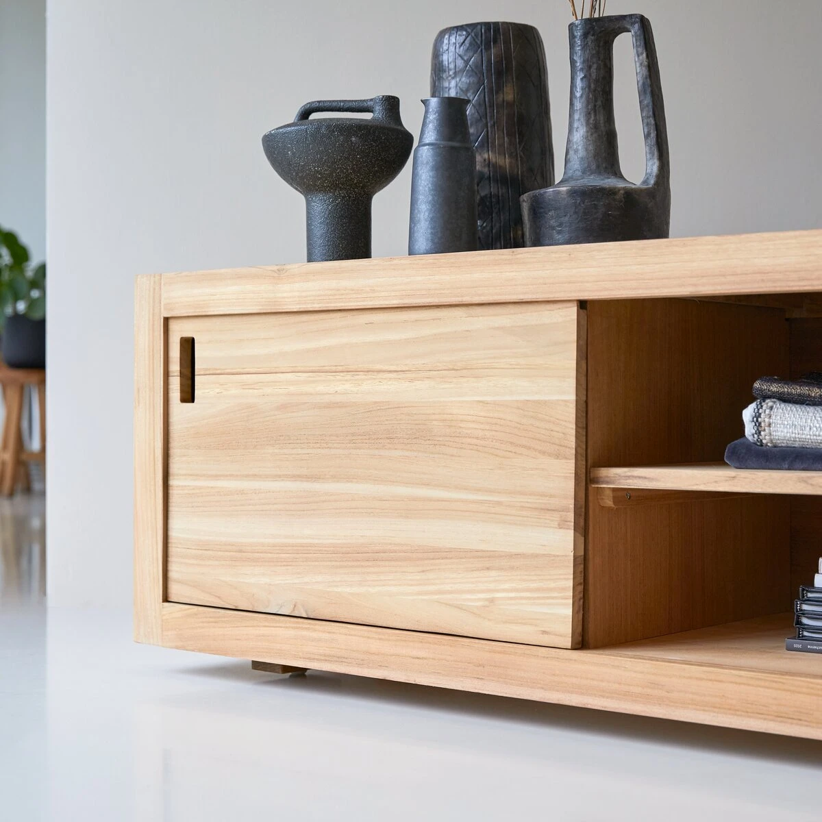 Adam - Meuble TV En Teck 120 Cm – Image 6