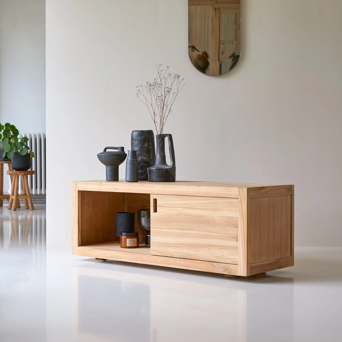 Adam - Meuble TV En Teck 120 Cm – Image 9