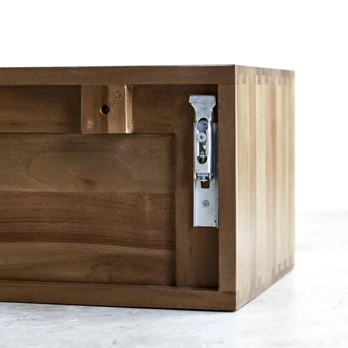 Circa - Meuble TV En Teck Massif 1 Tiroir 160 Cm – Image 6