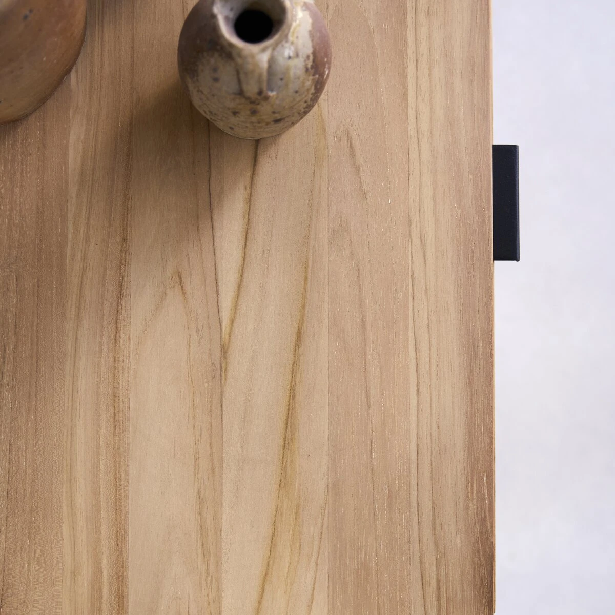 Senson - Meuble TV En Teck Massif 120 Cm – Image 3