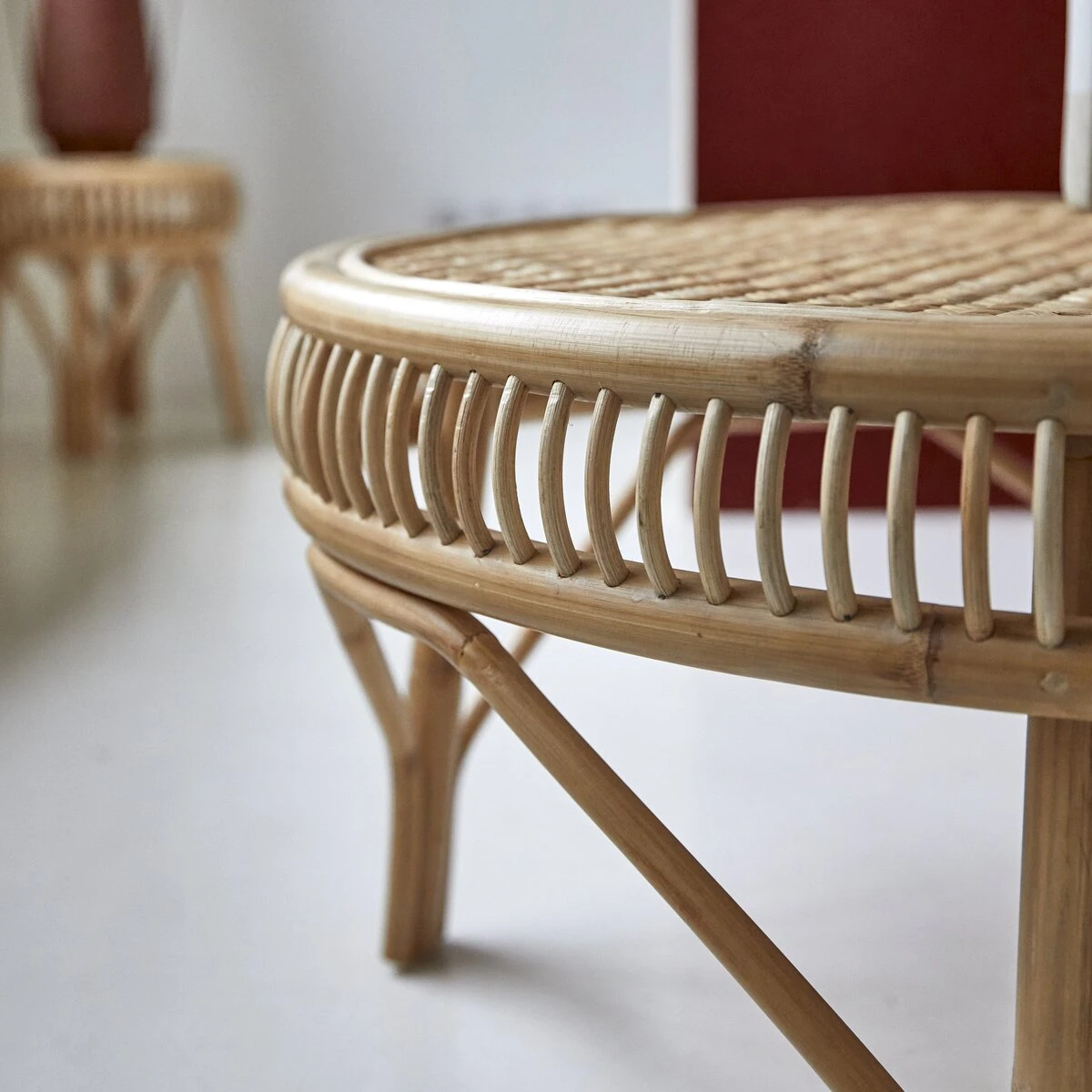 Zita - Table Basse En Rotin – Image 7