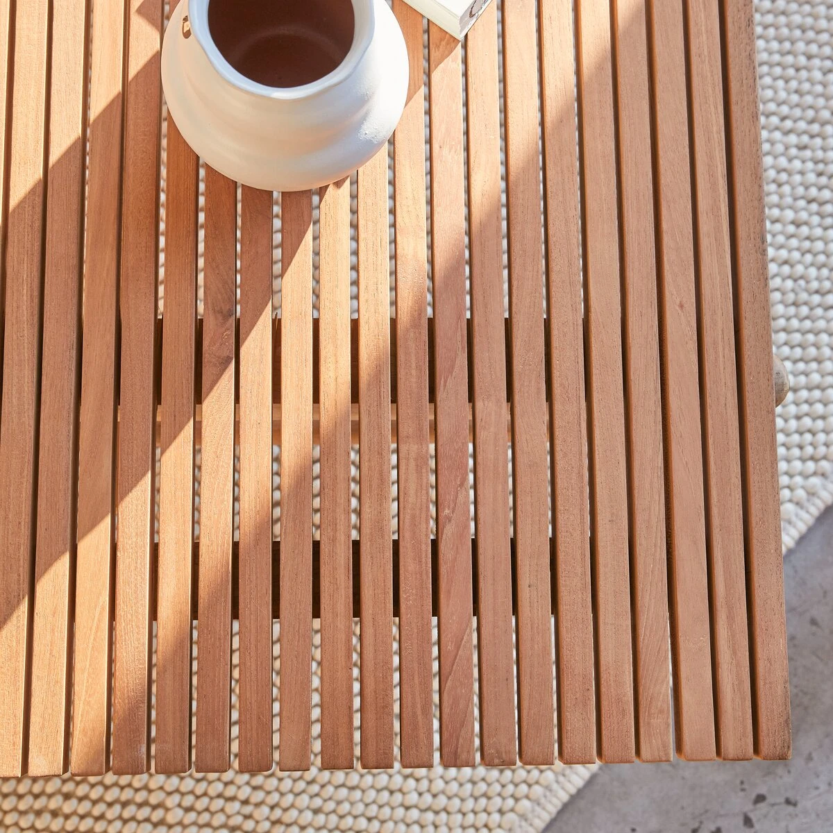 Fado - Table Basse En Teck Massif – Image 2