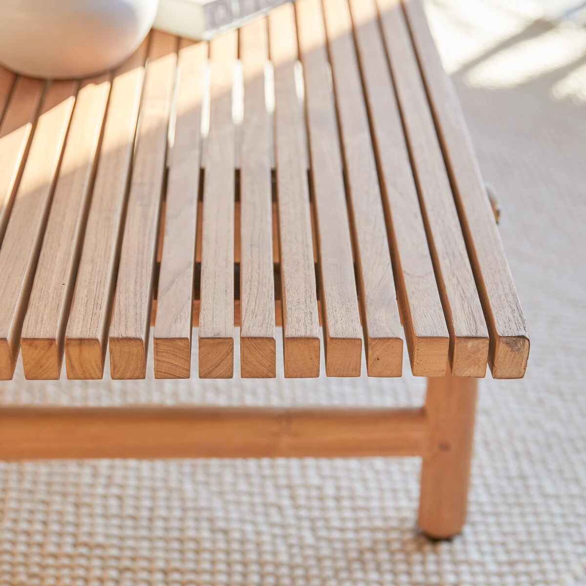 Fado - Table Basse En Teck Massif – Image 6