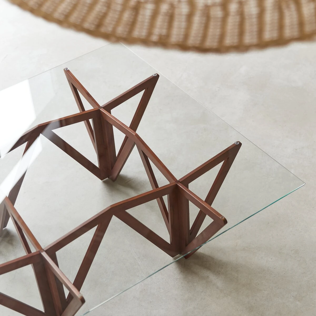 Mona - Table Basse En Teck Massif – Image 2