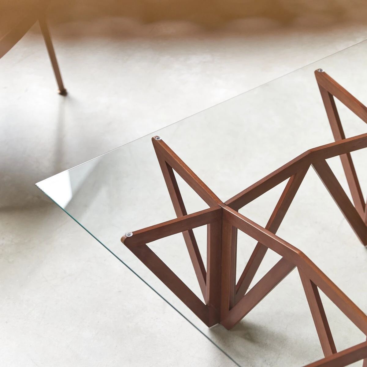 Mona - Table Basse En Teck Massif – Image 5