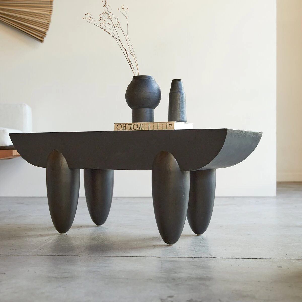 Aya - Table Basse Pin Recyclé – Image 4