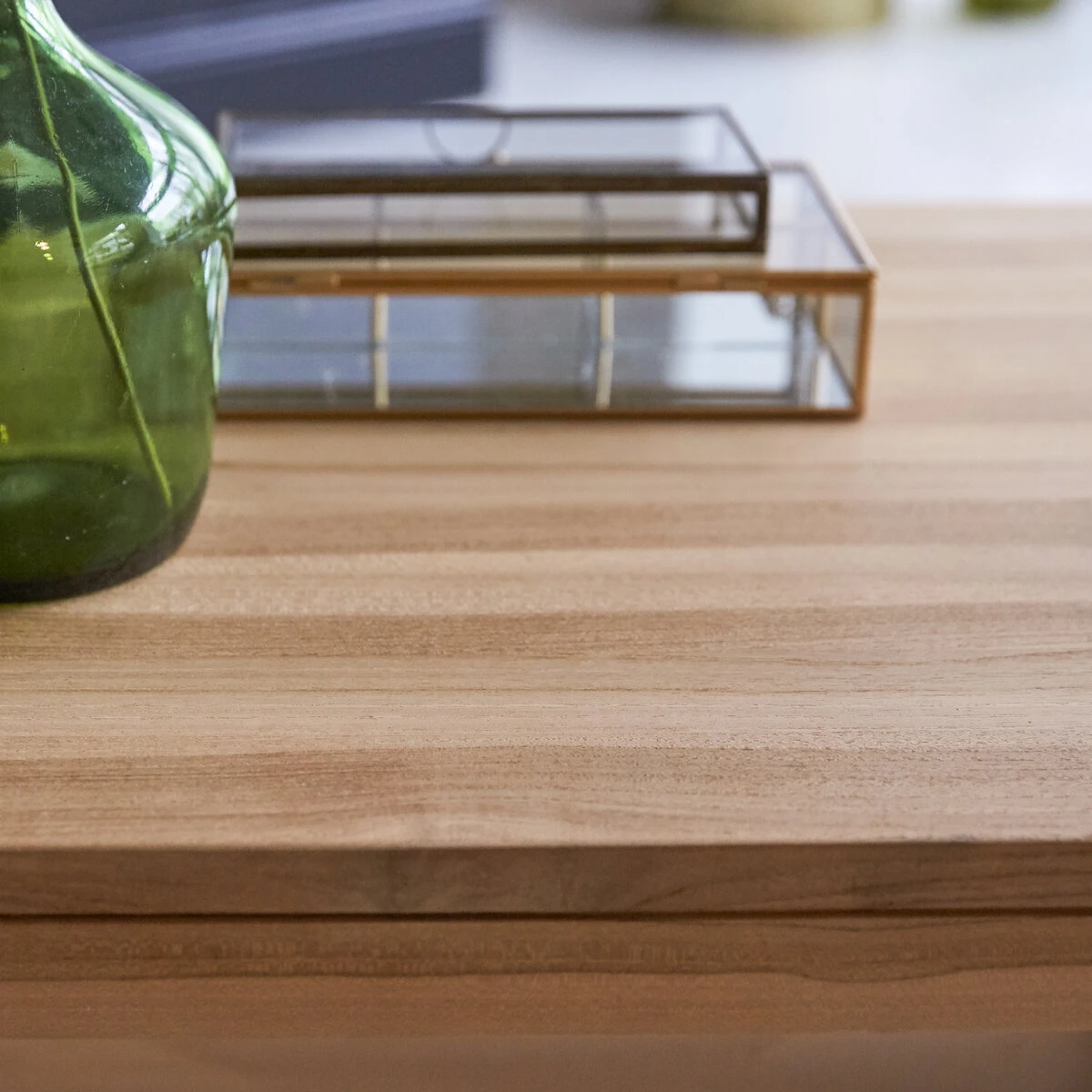 Anoa - Table Basse Rectangulaire En Teck Massif – Image 3