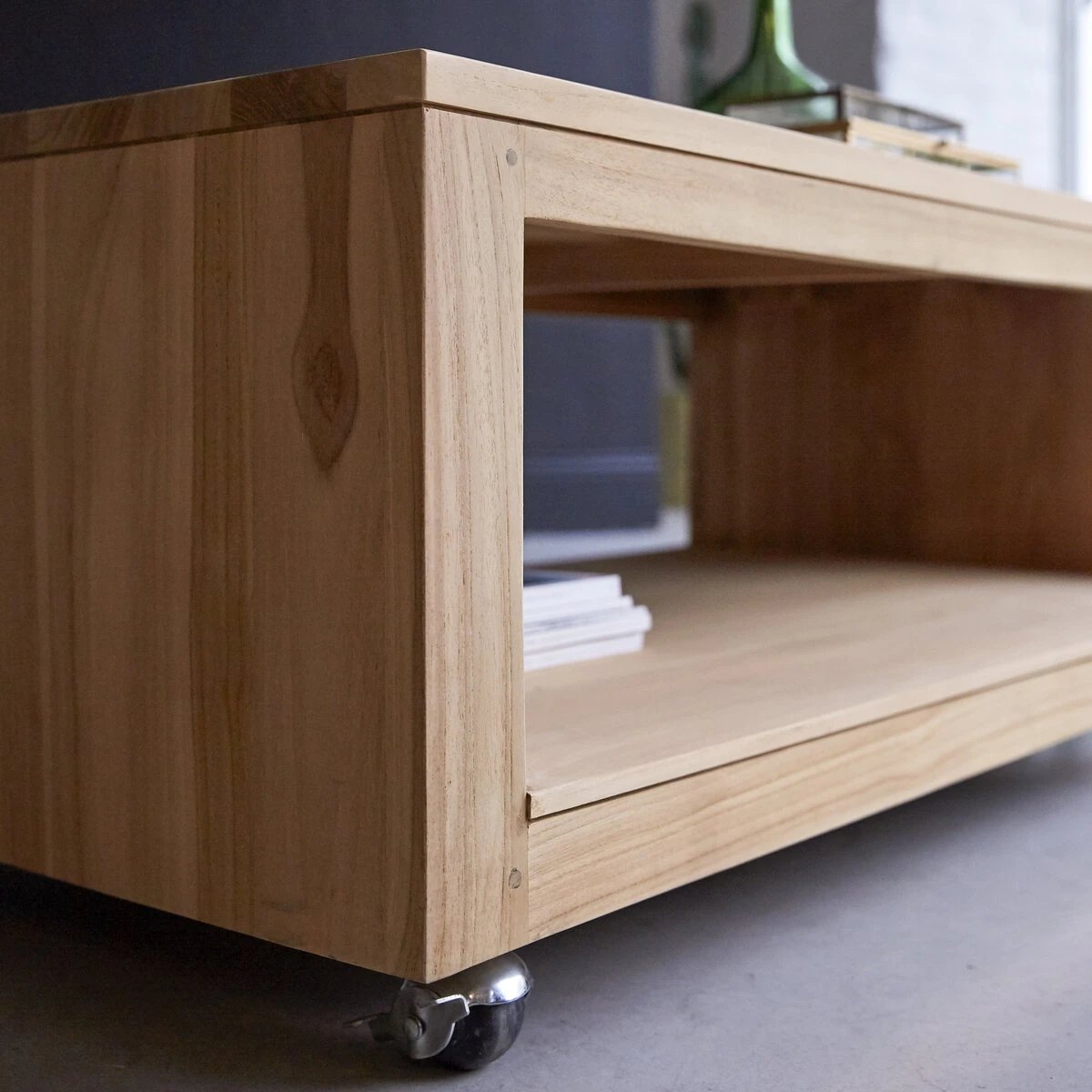 Anoa - Table Basse Rectangulaire En Teck Massif – Image 7