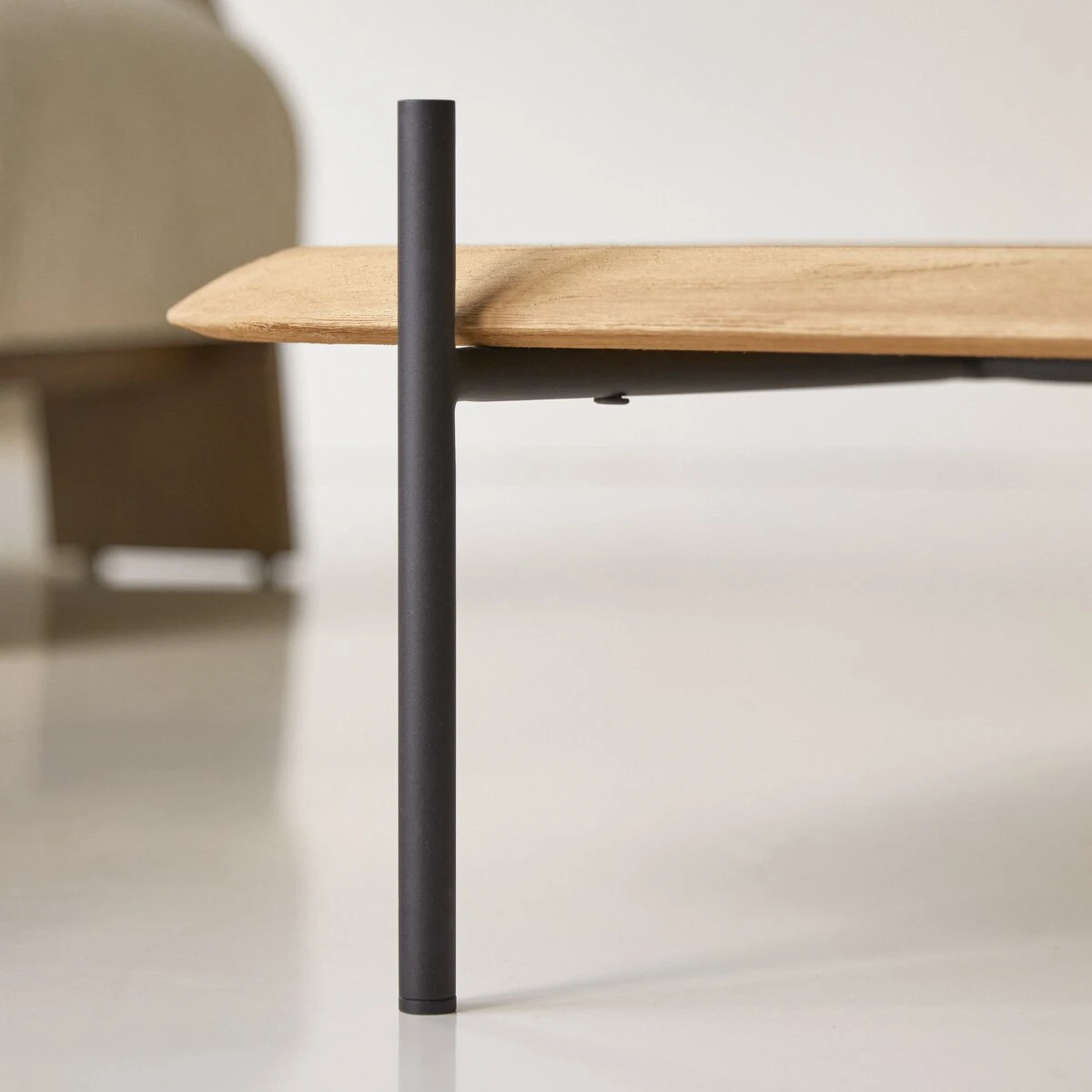 Honorine - Table Basse Rectangulaire En Teck Massif – Image 6